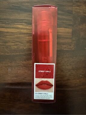 Velvety Matte Lip Tint - Street Chilli Red